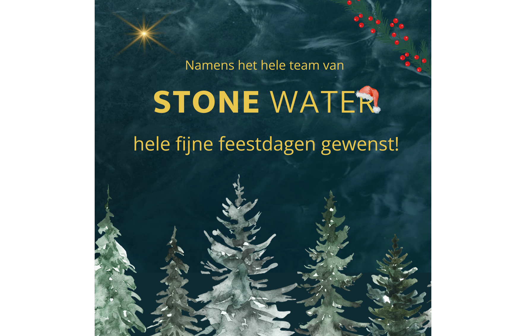 Kopie van Stonewater kerst witte rand zijkant goed muts goed